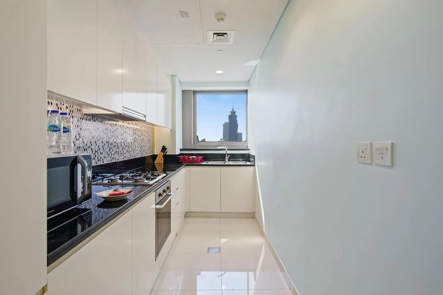 High Floor 2 Bedroom Gem - Burj Khalifa Views Dubai Lägenhet